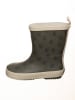 POM POM Gummistiefel in Khaki/ Beige