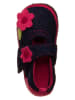 kitz-pichler Hausschuhe "Becky" in Dunkelblau/ Pink