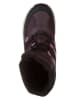 Geox Boots "Sentiero" in Aubergine/ Schwarz