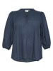 KAFFE curve Bluzka w kolorze granatowym