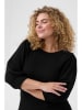 KAFFE curve Bluzka "Civena" w kolorze czarnym