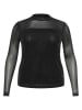 KAFFE curve Longsleeve "Colgie" in Schwarz