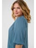 KAFFE curve Bluse "Kiv" in Hellblau