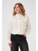 KAFFE curve Bluzka "Jessa" w kolorze kremowym