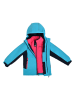 Kamik 3-in-1 regenjas "Aubrey" turquoise/roze