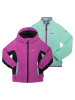 Kamik 3in1-Regenjacke "Aubrey" in Lila/ Türkis