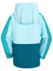 Kamik 3-in-1 regenjas "Estella" turquoise/donkerblauw
