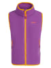 Kamik Fleece bodywarmer "Dawn" paars/oranje
