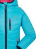 Kamik Całoroczna kurtka pikowana "Acacia" w kolorze błękitnym