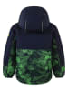 Kamik Winterjacke in Dunkelblau/ Grün