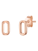 Glanzstücke München Rosévergold. Ohrstecker
