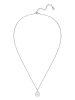 Glanzstücke München Silber-Halskette mit Perle - (L)40 cm