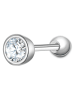 Glanzstücke München Silber-Piercing mit Edelsteinen