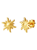 Glanzstücke München Pozłacane kolczyki-wkrętki