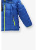 FREE COUNTRY Winterjacke in Blau/ Grau