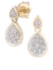 Revoni Gold-Ohrstecker mit Diamanten