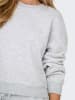 ONLY Sweatshirt in Hellgrau