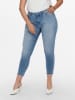 ONLY Carmakoma Spijkerbroek - skinny fit - lichtblauw