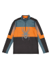 SPYDER Functioneel shirt "Podium" zwart/oranje/blauw