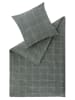 ESPRIT Komplet pościeli flanelowej "Check" w kolorze szarym