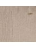Capo Strick-Loop-Schal in Beige