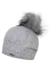 Capo Czapka dzianinowa w kolorze szarym