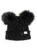 HULABALU Czapka "Lucca" w kolorze czarnym