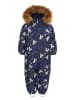 HULABALU Kombinezon zimowy "Printed" w kolorze granatowym