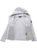 Alpine Pro Fleecejacke "Zego 2" in Weiß/ Grau