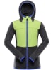 Alpine Pro Fleecejacke "Zollo" in Anthrazit/ Hellgrün