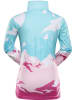 Alpine Pro Funktionslongsleeve "Stanso" in Pink/ Hellblau/ Weiß