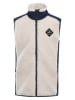 Alpine Pro Fleeceweste "Ofeso" in Creme/ Dunkelblau