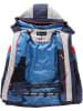 Alpine Pro Ski-/ Snowboardjacke "Feedra" in Dunkelblau/ Grau