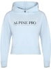 Alpine Pro Hoodie "Jefewa" in Hellblau