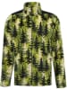 Alpine Pro Fleecejacke "Eflin" in Petrol/ Hellgrün/ Creme