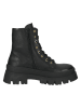 Steve Madden Leder-Boots in Schwarz
