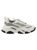 Steve Madden Sneaker in Silber/ Weiß