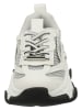 Steve Madden Sneaker zilverkleurig/wit