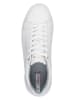 s.Oliver Leren sneakers wit