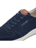 s.Oliver Leren sneakers donkerblauw