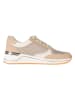 s.Oliver Leren sneakers beige