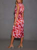 Milan Kiss Kleid in Rosa/ Rot