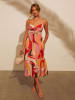 Milan Kiss Kleid in Bunt