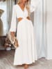 Milan Kiss Kleid in Creme