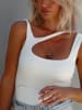 Milan Kiss Top in Weiß