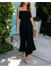 Milan Kiss Jumpsuit in Schwarz