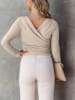 Milan Kiss Longsleeve beige