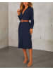 Milan Kiss Sukienka w kolorze granatowym