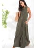 Milan Kiss Kleid in Khaki