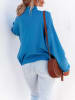 Milan Kiss Pullover in Blau